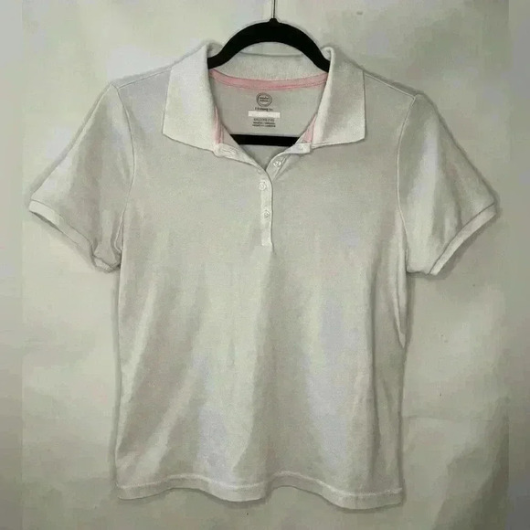 White Classic Polo Shirt - Picture 2 of 6